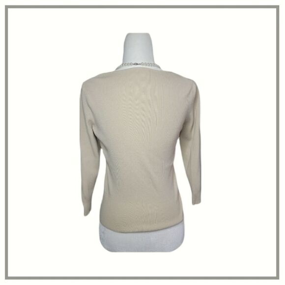 LOFT Cardigan XS with sequins pattern - Picture 3 of 3